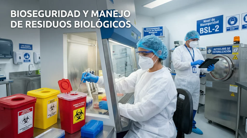 curso Bioseguridad y manejo de residuos biológicos