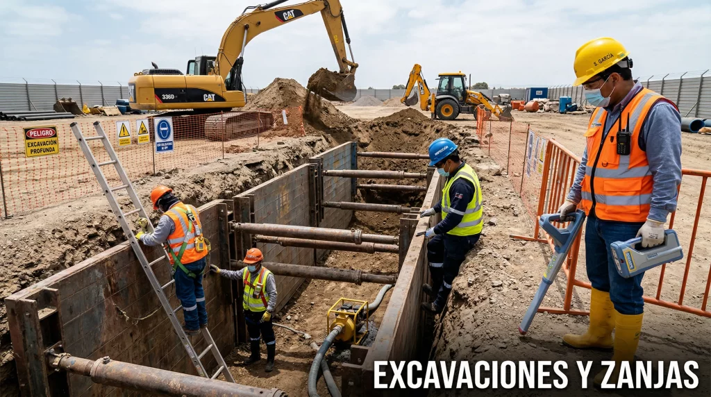 curso Excavaciones y zanjas