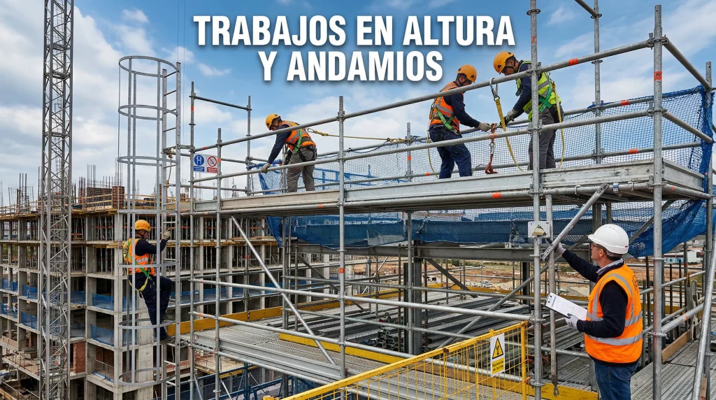 Trabajos en altura y andamios