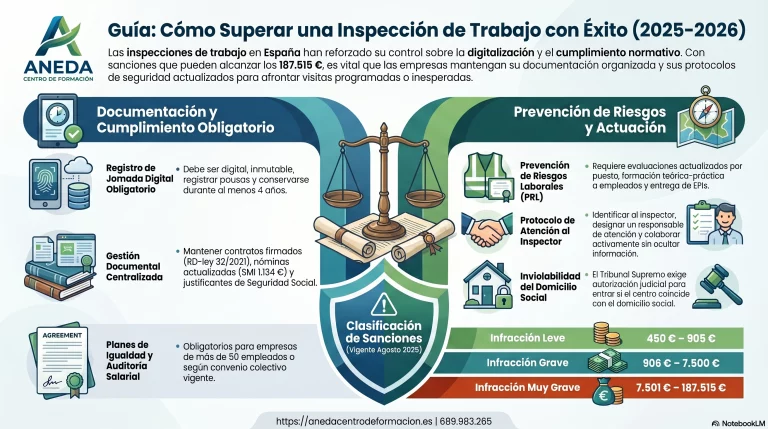 Inspección de Trabajo con éxito