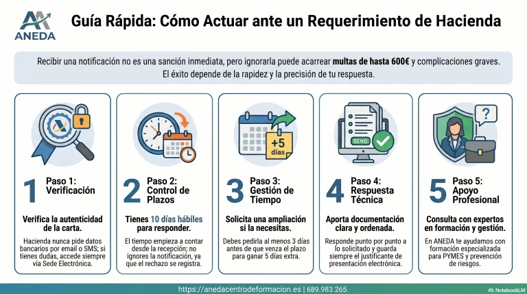 Requerimiento de Hacienda