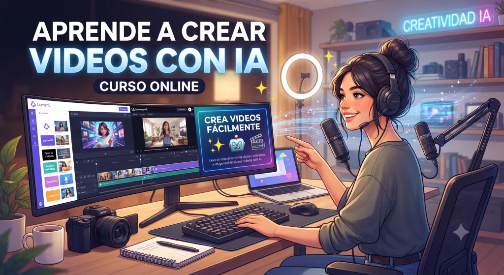 Aprende a crear videos con IA