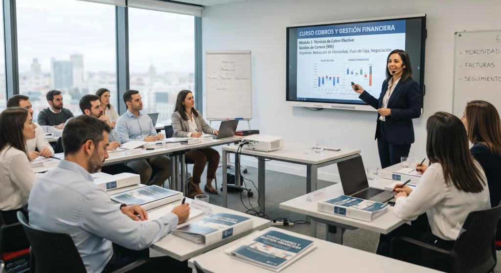 Cobros y gestión financiera (90h)