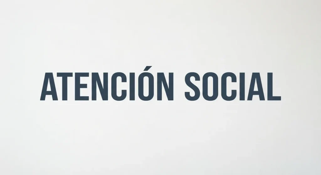 atención social y nee